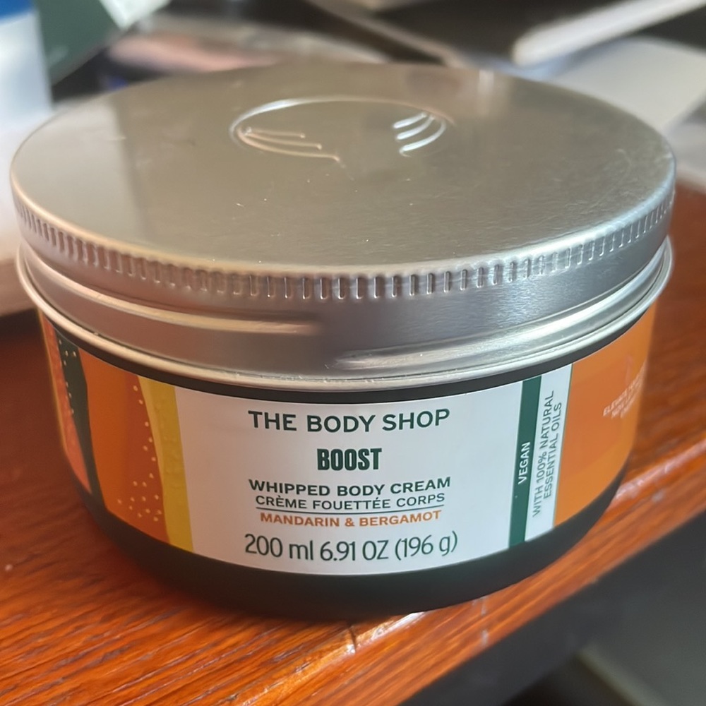 The Body Shop-Boost Whipped Body Cream